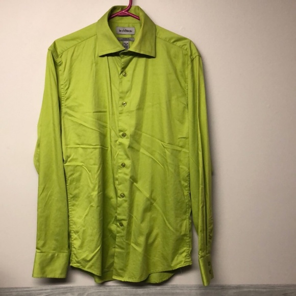 Le Chateau Tailored Fit Long Sleeve Button Shirt - Picture 2 of 6